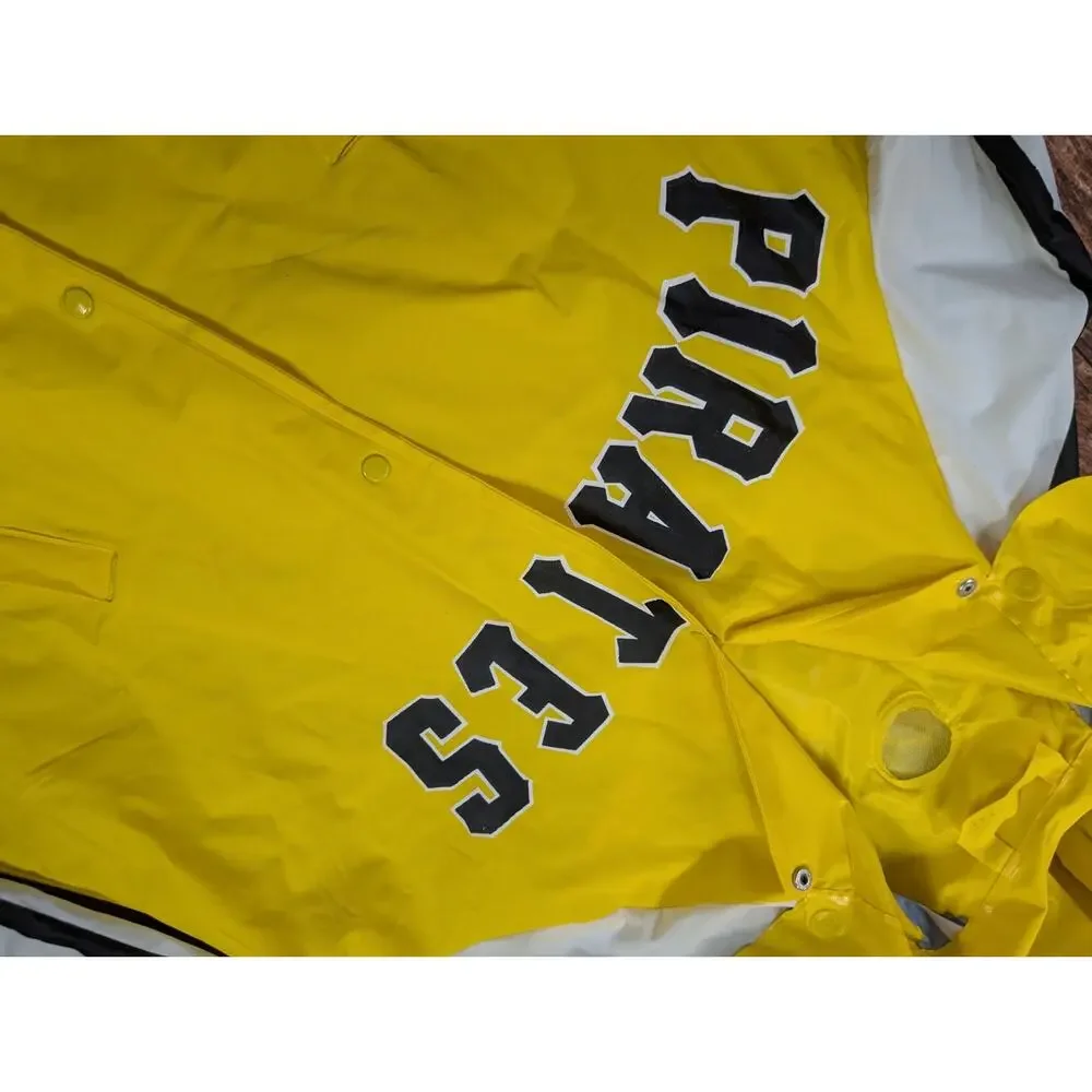 Vintage Youth XL Pittsburgh Pirates Rain Jacket Lays Baseball MLB Mcdonalds